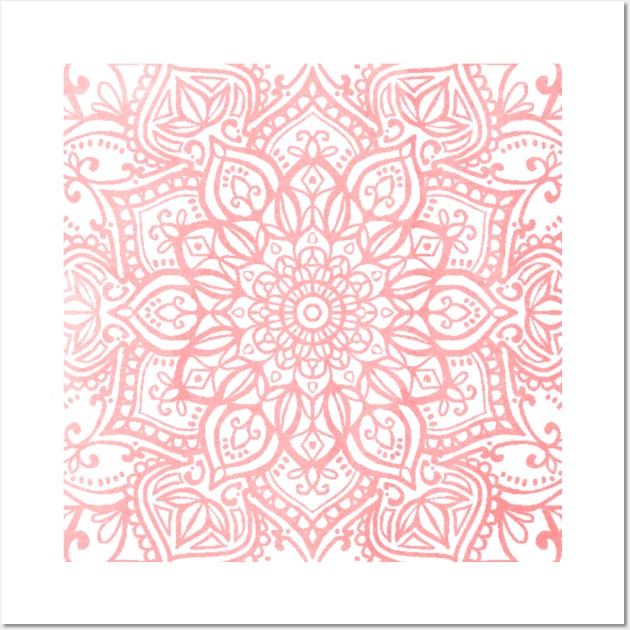 Light pink mandala tapestry best sale